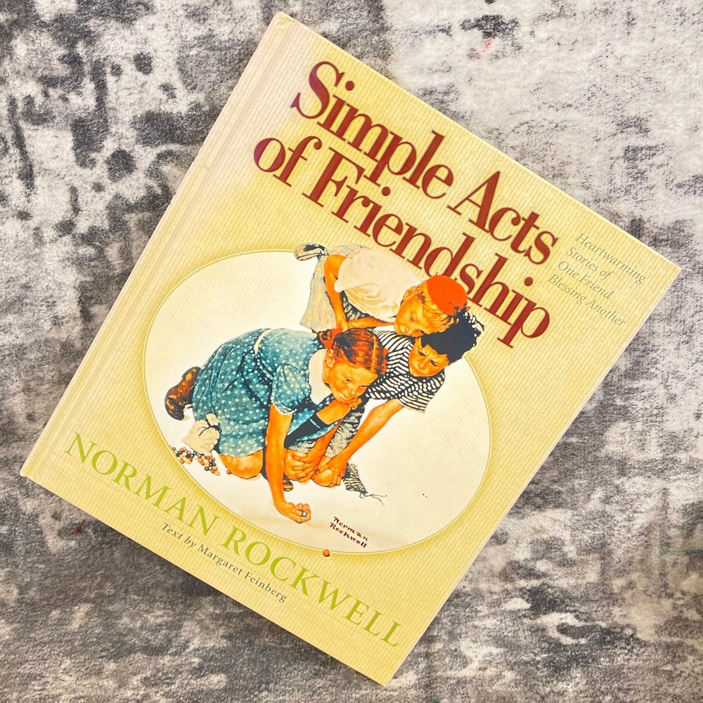 Simple Acts of Friendship Book‎ Margaret Feinberg Harvest House Norman Rockwell